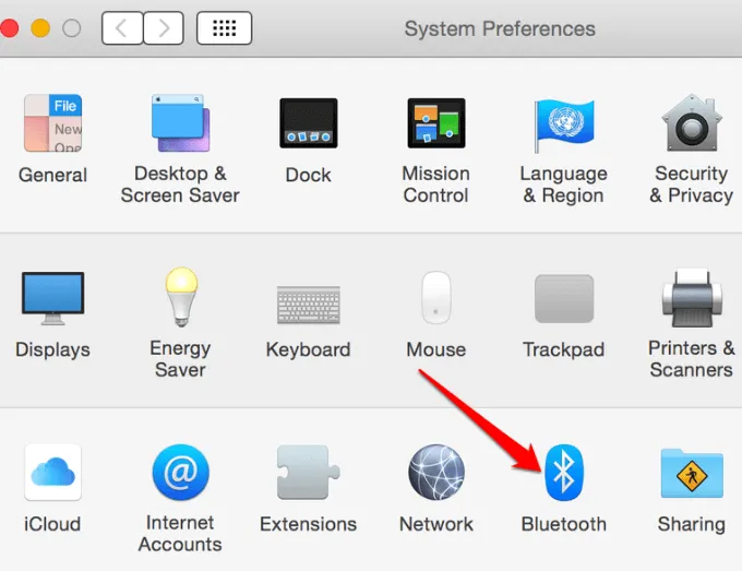 como solucionar problemas Bluetooth Mac