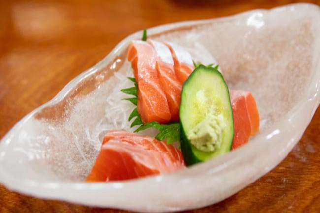 Puedes congelar el sashimi